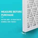 Aervivo 16x25x1 MERV8 Reusable Air Filter Kit