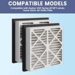 20x20x3 MERV 13 Pleated Air Filters - 2 Pack