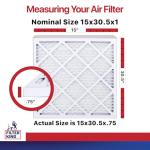 Filter King MERV 11 Pleated Air Filters 12-Pack