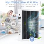 20x25x5 MERV 16 Air Filter for HVAC Systems