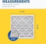 Aerostar 12x12x1 MERV 6 Pleated Air Filters