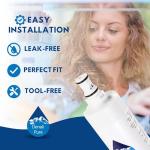 3-Pack KitchenAid 4396548 Refrigerator Water Filters