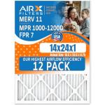 14x24x1 MERV 11 Air Filter Pack of 12