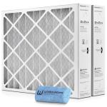 MERV 11 Pleated Air Filter 20x25x4, 2-Pack