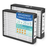 20x25x5 MERV 13 Lennox Air Filters - 2-Pack