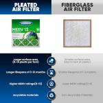 YEEREAD 16x20x4 MERV 13 Air Filters 2-Pack