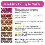 Color Changing 25x25 Air Filter for Pets