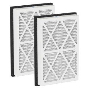 20x30x3 MERV 13 Pleated Air Filters Replacement Compatible with Zephyr VGF Series 20x30x3 Whole Home Return Air Grille Filter,White 2 Pack