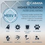 6-Pack MERV 11 18x30x1 AC Furnace Filters