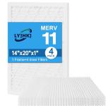 14x20x1 MERV 11 Reusable Air Filter Pack
