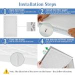 14x20x1 MERV 11 Reusable Air Filter Pack