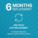 GB2 DW2053FR-10 Refrigerator Water Filter Pack of 3