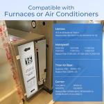 Vilaso MERV 16 Air Filter 2 Pack - 16x25x5