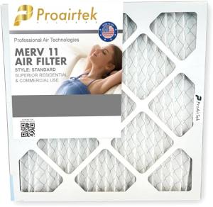 Proairtek 16x16x1 Air Filter, MERV 11