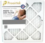 Proairtek 16x16x1 Air Filter, MERV 11