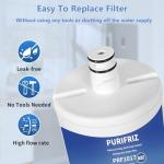 PURIFRIZ 3 Pack Refrigerator Water Filters for LG
