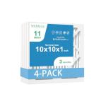 WEBISAU 10x10 MERV 11 Air Filter 4-Pack