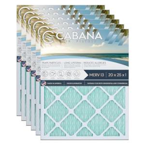 Cabana MERV 13 20x25x1 Air Filter 6-Pack