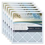 Cabana 6-Pack 18x18x1 MERV 8 Air Filters