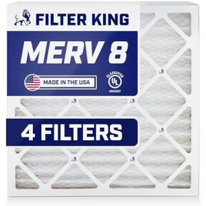 Filter King 23x27.5x1 MERV 8 Air Filter 4-Pack