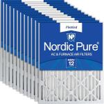 Nordic Pure MERV 12 Pleated Air Filter Pack
