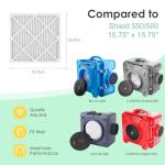 MERV-10 Air Filter 5-Pack for BlueDri & VEVOR