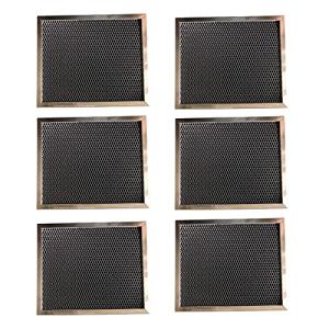 6-Pack Replacement Carbon Filters for Broan and Whirlpool
