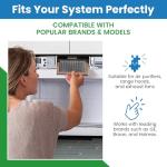 6-Pack Replacement Carbon Filters for Broan and Whirlpool