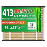 Biodegradable Bamboo Air Filter Replacement MERV 13