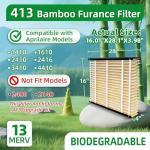 Biodegradable Bamboo Air Filter Replacement MERV 13