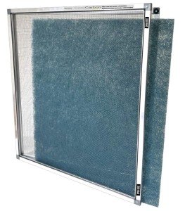 CoreCarbon 9289LFE Whole Home Filter Frame System with Washable/Reusable Filter Media Compatible Replacement for Fan Coil Filter KFAFK0312LRG, 317659-403- (19-7/8 x 21-1/2 x 1)