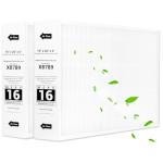 16x26x5 MERV 16 Carbon Clean Filter 2-Pack