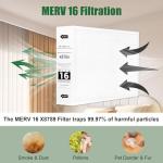 16x26x5 MERV 16 Carbon Clean Filter 2-Pack