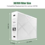 16x26x5 MERV 16 Carbon Clean Filter 2-Pack