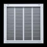 Premium 8" x 20" Steel Air Filter Grille