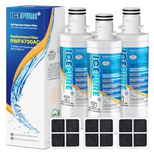 ICEPURE 3-Pack Water and Air Filters for LG