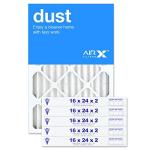 16x24x2 MERV 8 Pleated Air Filter 12 Pack