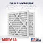 BNX TruFilter 10x10x1 MERV 13 Air Filters 6-Pack