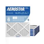 Aerostar MERV 6 Pleated Air Filters 6-Pack