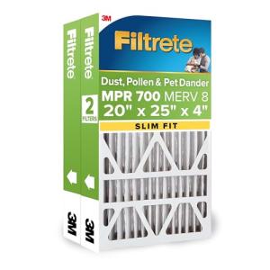 Filtrete Slim Fit AC Air Filter 2-Pack