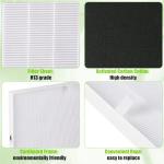 Aunifun Activated Carbon Replacement Filter Set