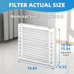 X0585 MERV 13 Air Filter 20x20x4.5 (2 Pack)