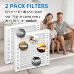 X0585 MERV 13 Air Filter 20x20x4.5 (2 Pack)