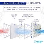 United Filter 16x25x4 MERV 11 Air Filter Pack