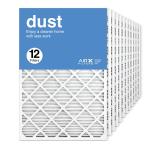 AIRx MERV 8 Pleated Air Filters, 24x36x1, Pack of 12