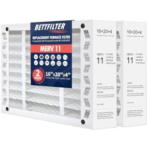 BETTFILTER 16x20x4 MERV 11 Air Filter Pack