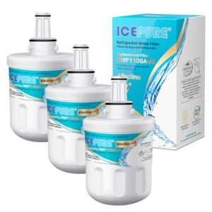 ICEPURE 3-Pack Alkaline Water Filter for Samsung