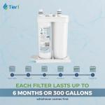 Tier1 PureSource2 Water Filter Replacement for Fridges