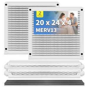 Aliveair MERV 11 20x24x4 Air Filter 2-Pack