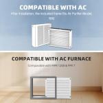 Aliveair MERV 11 20x24x4 Air Filter 2-Pack